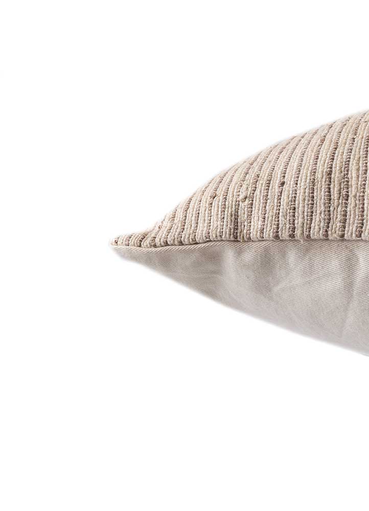 gulmarg ivory silk cushion cover Home Textile - Corner