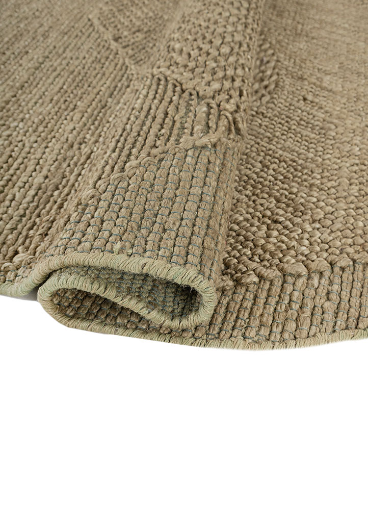 nomadic threads green jute and hemp flat weaves Rug - FloorShot
