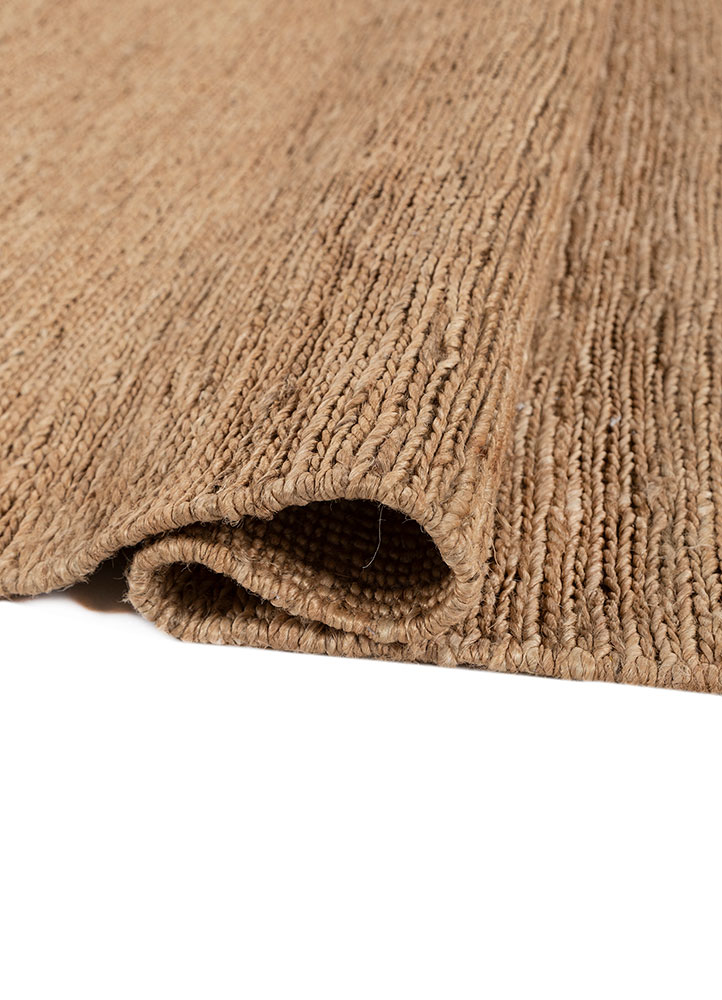 daaira beige and brown jute and hemp flat weaves Rug - FloorShot