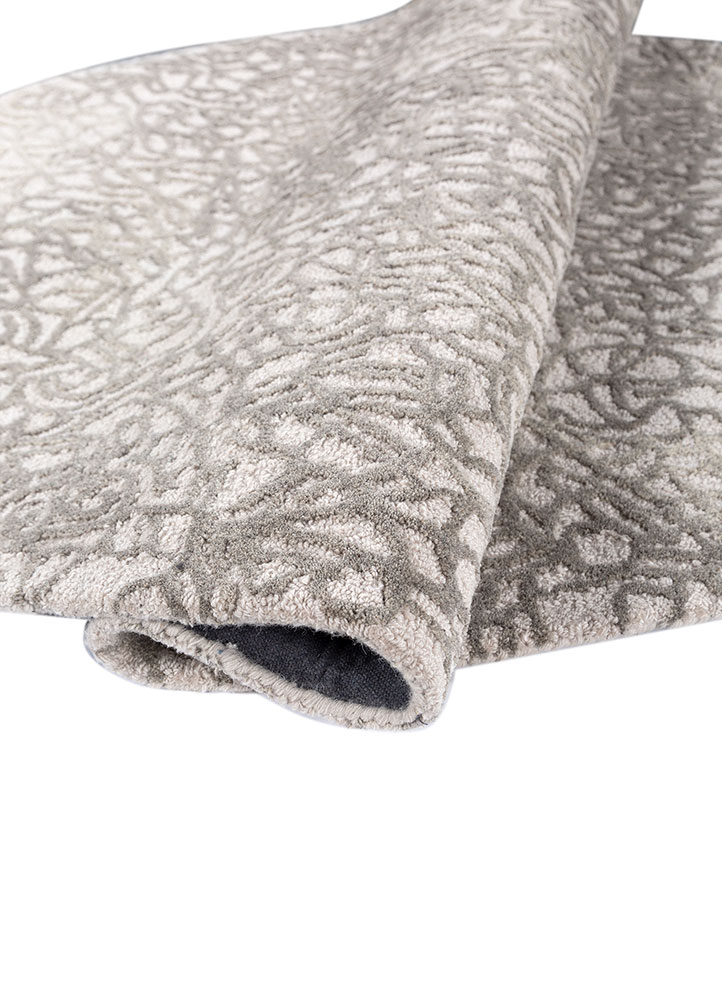 pathways ivory wool hand tufted Rug - FloorShot
