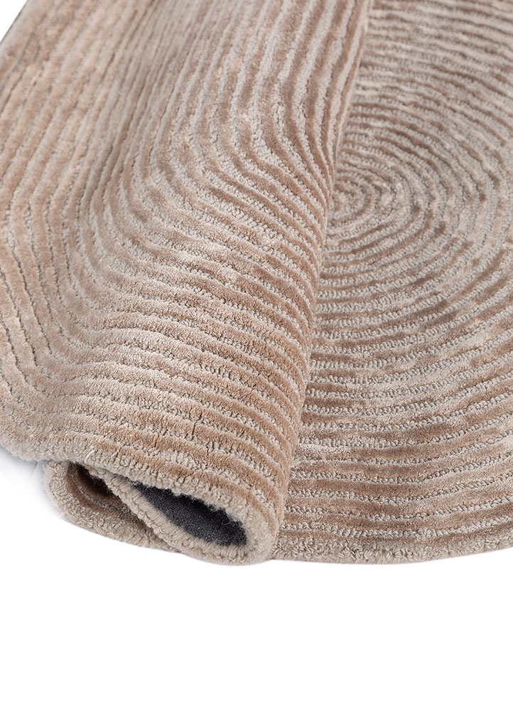 cera ivory wool and viscose hand tufted Rug - FloorShot