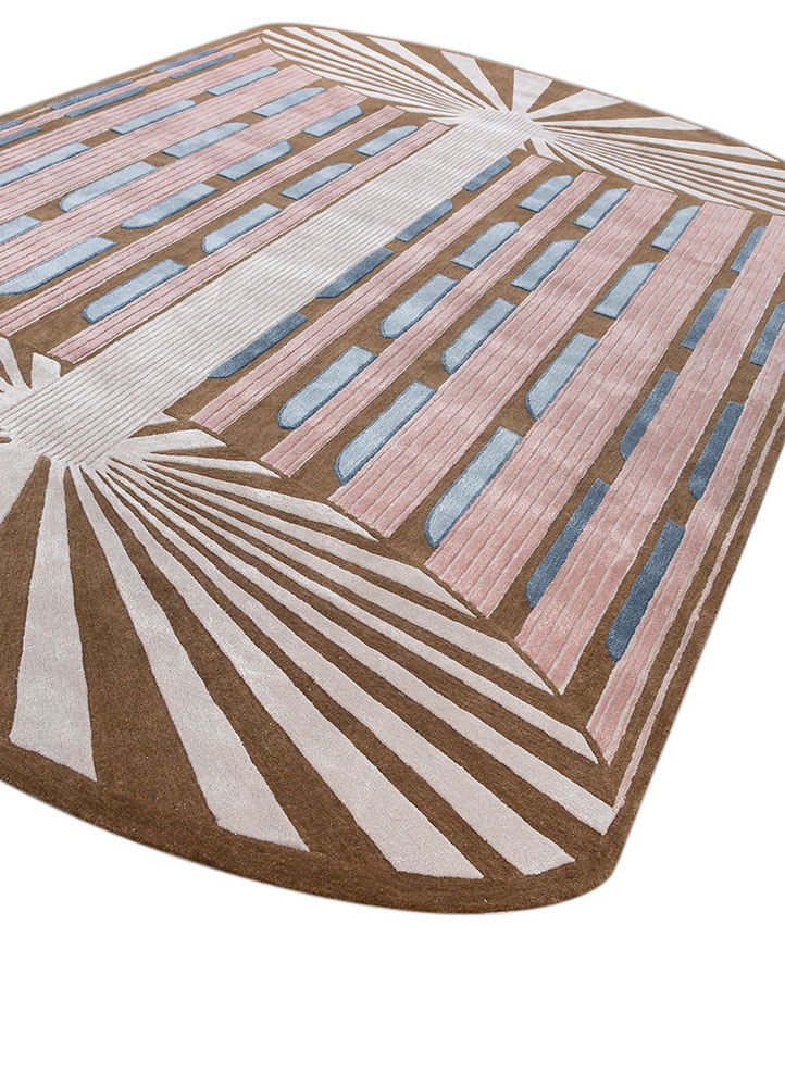 jaipur wunderkammer ivory wool and viscose hand tufted Rug - FloorShot