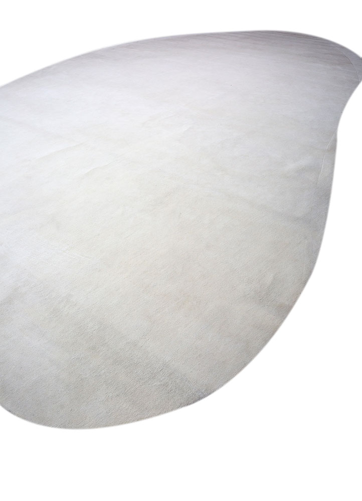 cera ivory wool hand tufted Rug - FloorShot