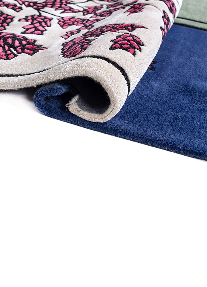concoction multi wool and viscose hand tufted Rug - FloorShot