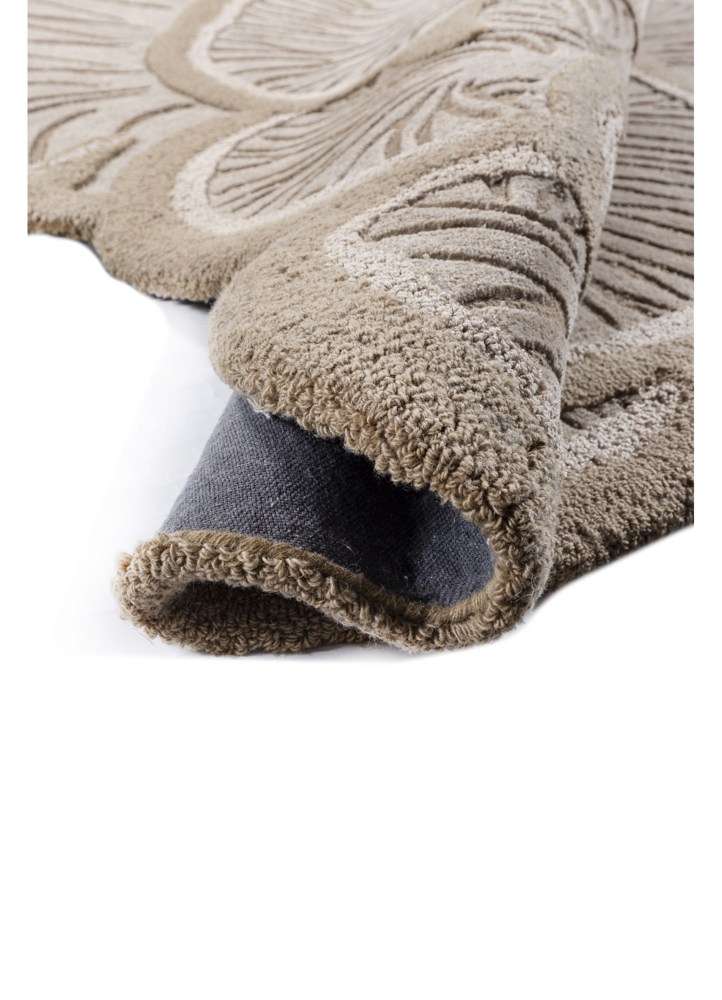 aurelia grey and black wool and viscose hand tufted Rug - FloorShot
