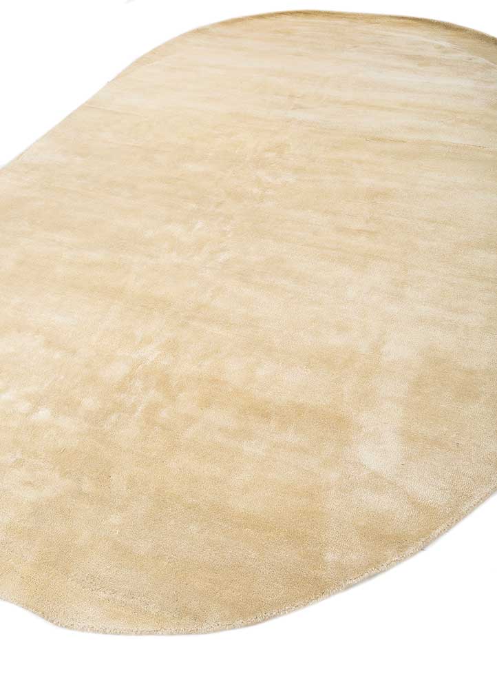 cera gold viscose hand tufted Rug - FloorShot
