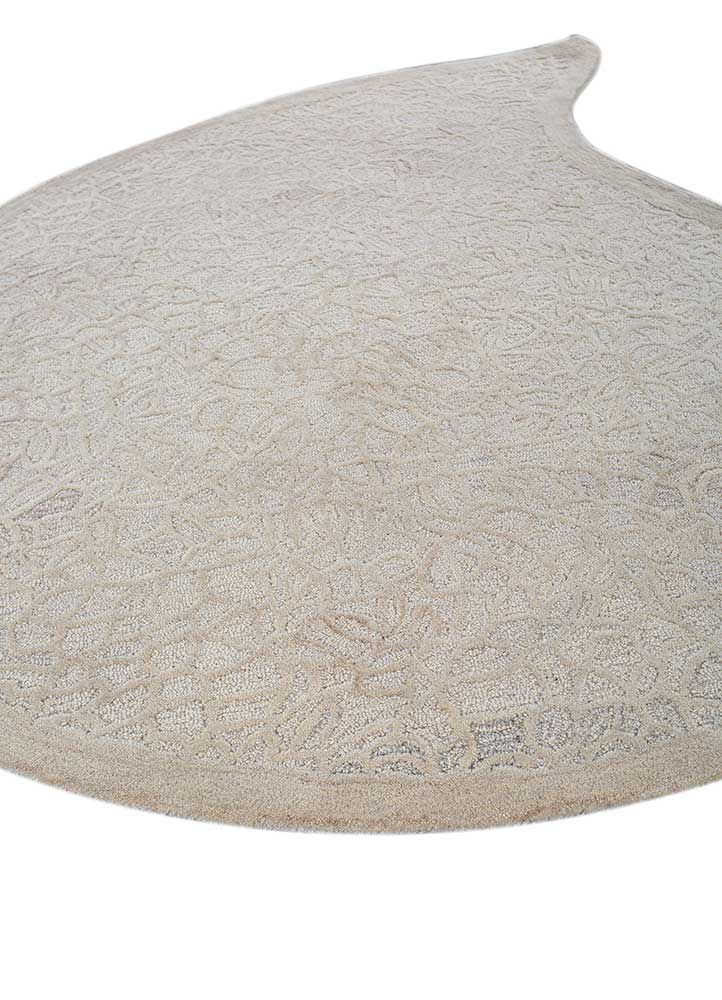 pathways ivory wool hand tufted Rug - FloorShot