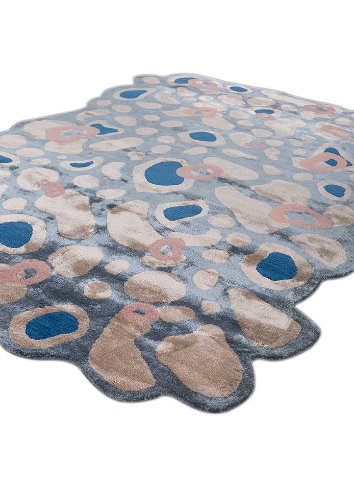confetti ivory wool and viscose hand tufted Rug - FloorShot