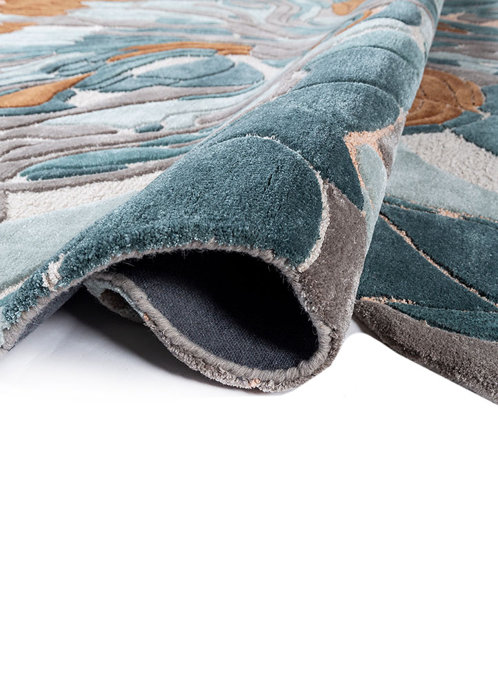 aurelia ivory wool and viscose hand tufted Rug - FloorShot