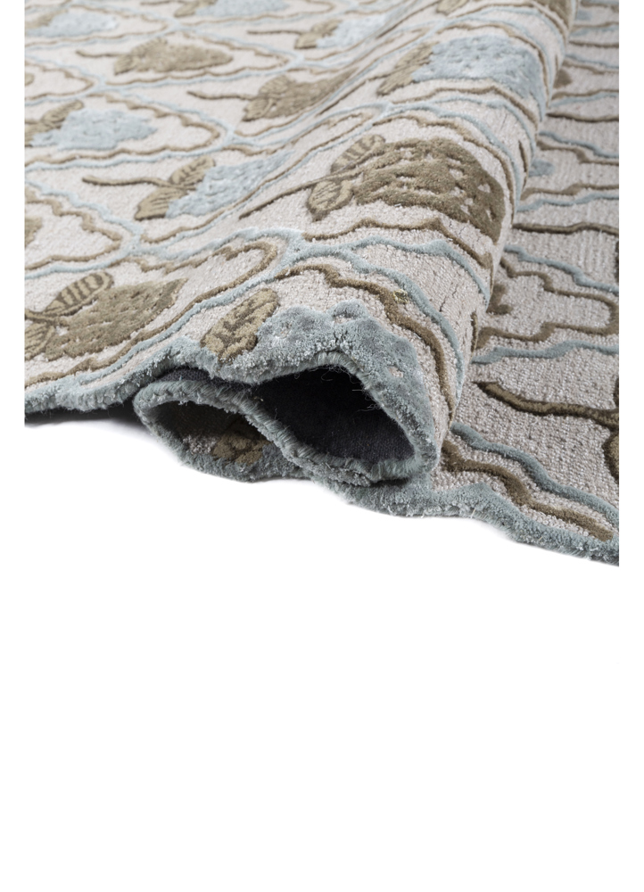 confetti ivory wool and viscose hand tufted Rug - FloorShot