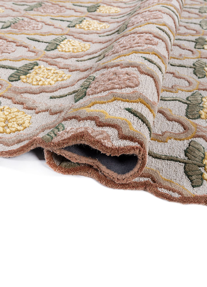confetti ivory wool and viscose hand tufted Rug - FloorShot