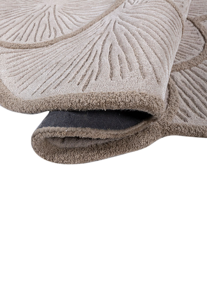 aurelia ivory wool and viscose hand tufted Rug - FloorShot