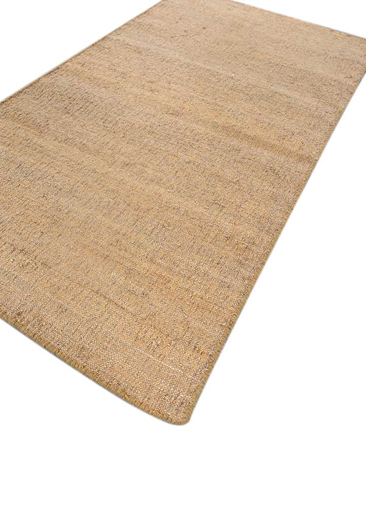 nomadic threads beige and brown jute and hemp flat weaves Rug - FloorShot
