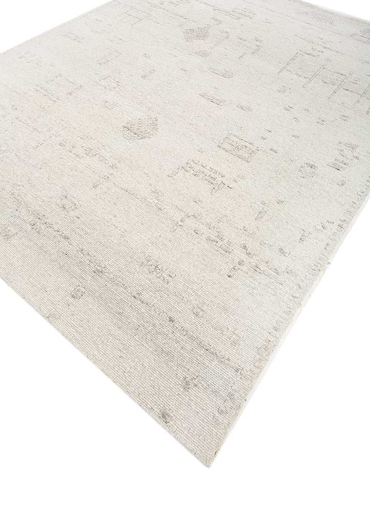 manifest ivory wool hand knotted Rug - FloorShot