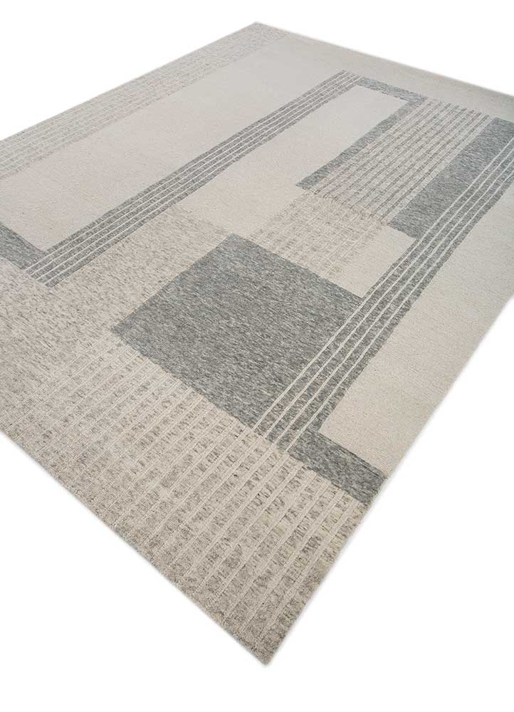 manifest ivory wool hand knotted Rug - FloorShot