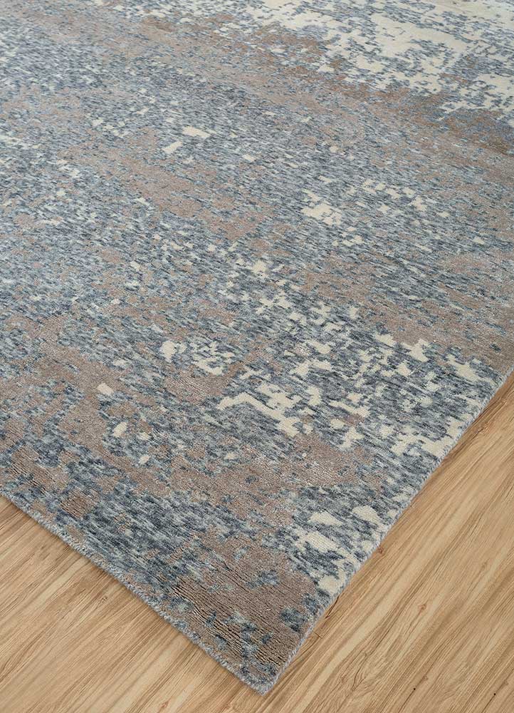uvenuti ivory wool hand knotted Rug - FloorShot