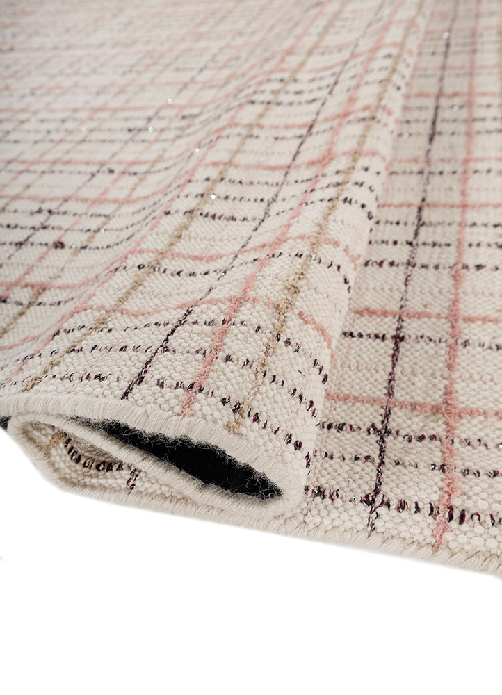 atelier ivory acrylic hand knotted Rug - FloorShot