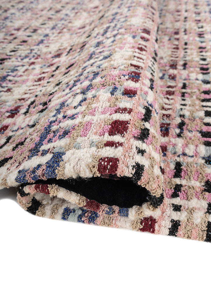 atelier ivory acrylic hand knotted Rug - FloorShot