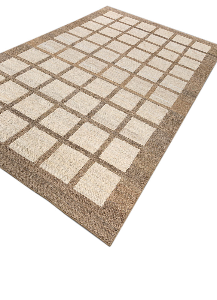 hula ivory jute and hemp hand knotted Rug - FloorShot