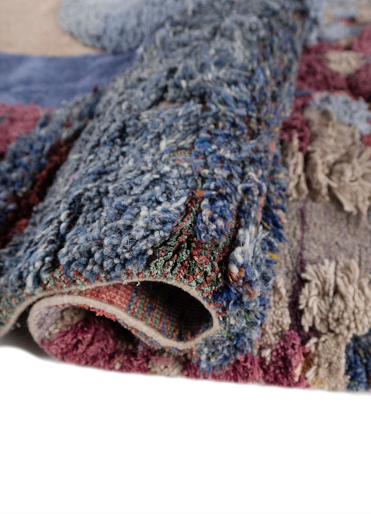 aprezo ivory wool and bamboo silk hand knotted Rug - FloorShot
