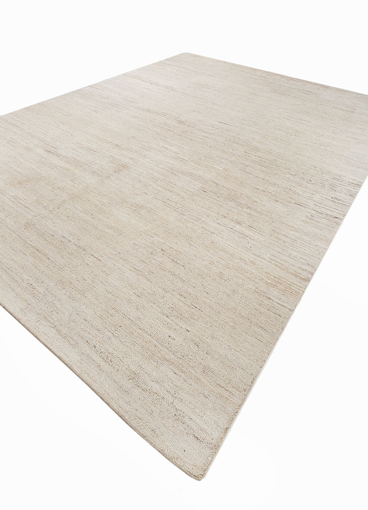 blythe ivory afghan wool and jute hand knotted Rug - FloorShot