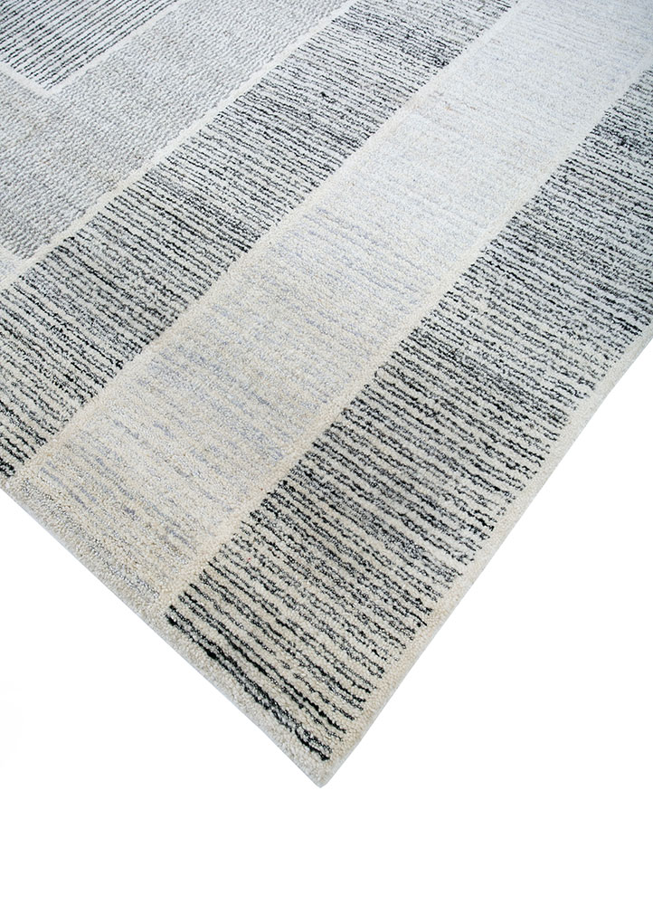 azalea ivory wool hand knotted Rug - FloorShot