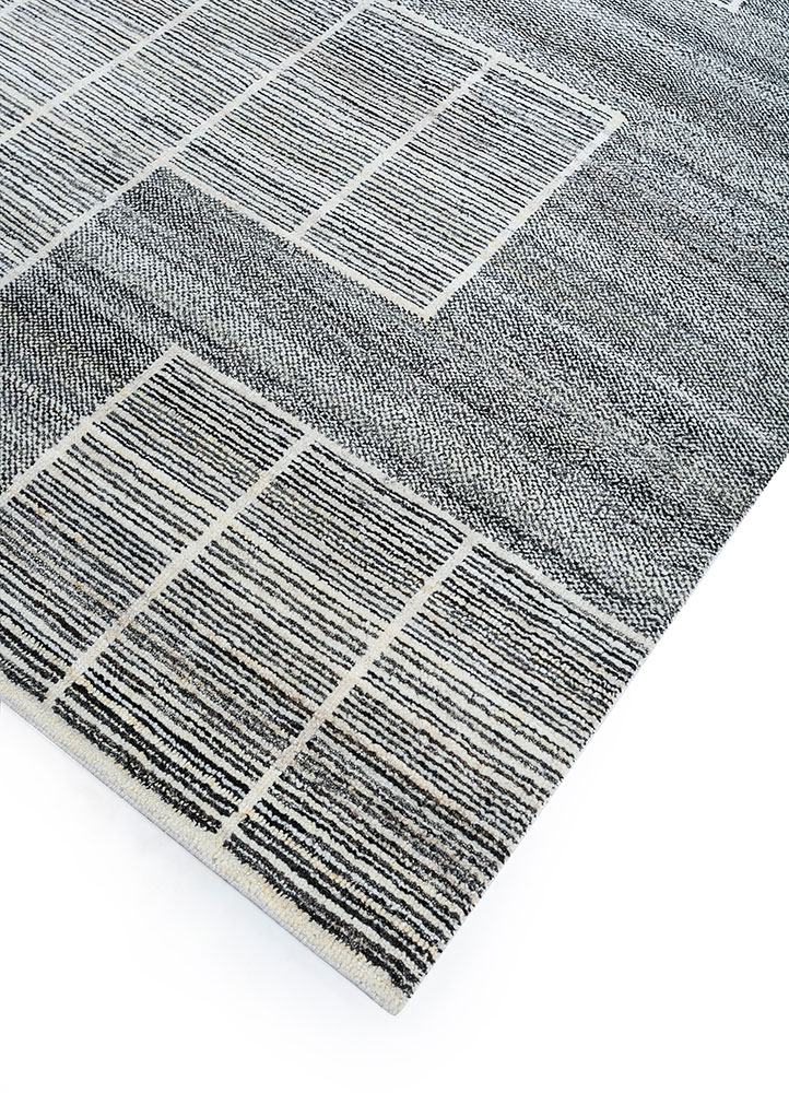 manifest ivory wool hand knotted Rug - FloorShot