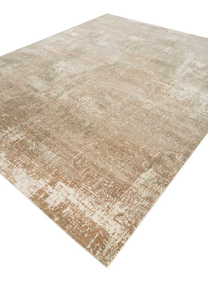 uvenuti gold wool hand knotted Rug - FloorShot