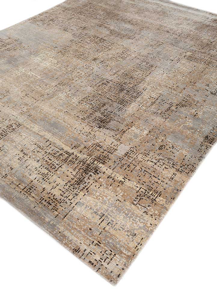 uvenuti gold wool hand knotted Rug - FloorShot