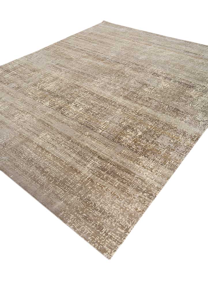 uvenuti ivory wool hand knotted Rug - FloorShot
