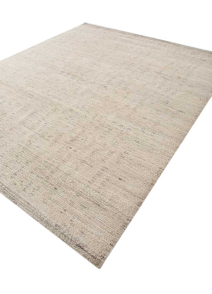 manifest ivory wool hand knotted Rug - FloorShot