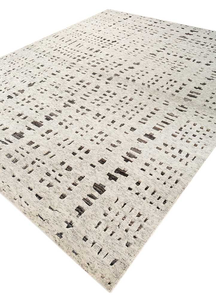 manifest ivory wool hand knotted Rug - FloorShot