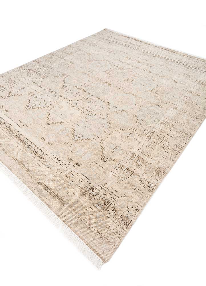 viscaya gold wool hand knotted Rug - FloorShot