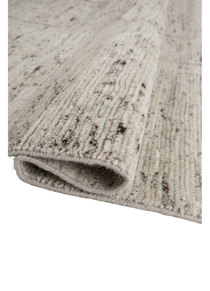 aprezo green wool hand knotted Rug - FloorShot