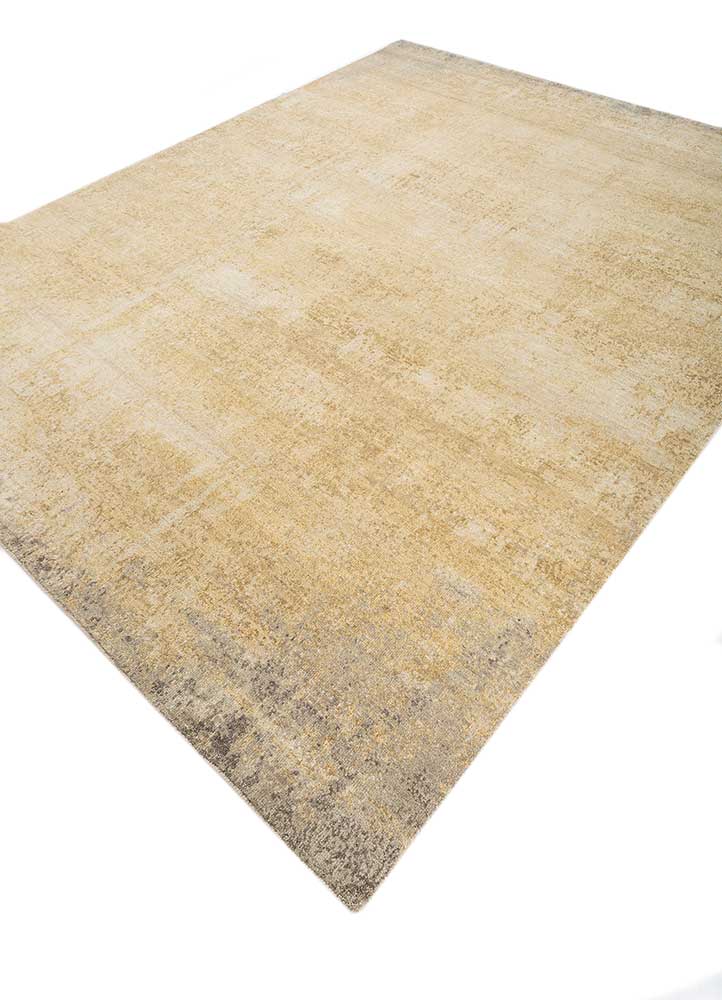 uvenuti gold wool hand knotted Rug - FloorShot