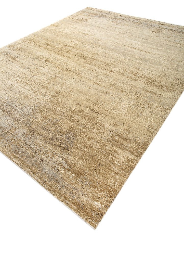 uvenuti gold wool hand knotted Rug - FloorShot