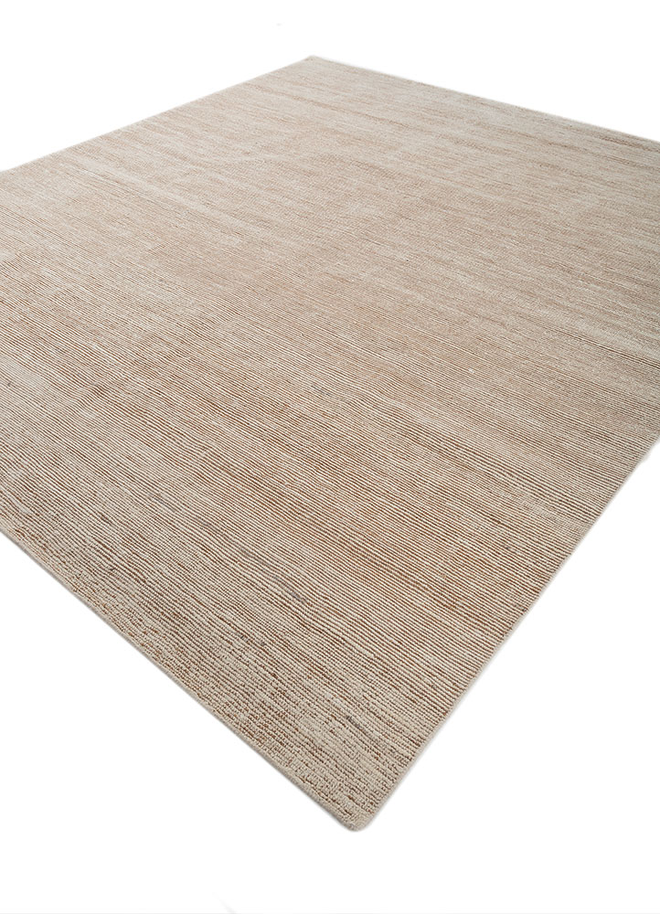 manifest ivory wool hand knotted Rug - FloorShot