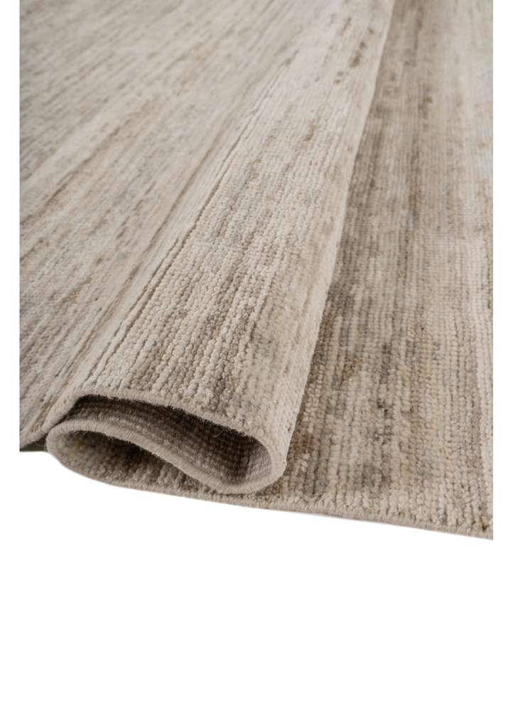 uvenuti ivory wool hand knotted Rug - FloorShot