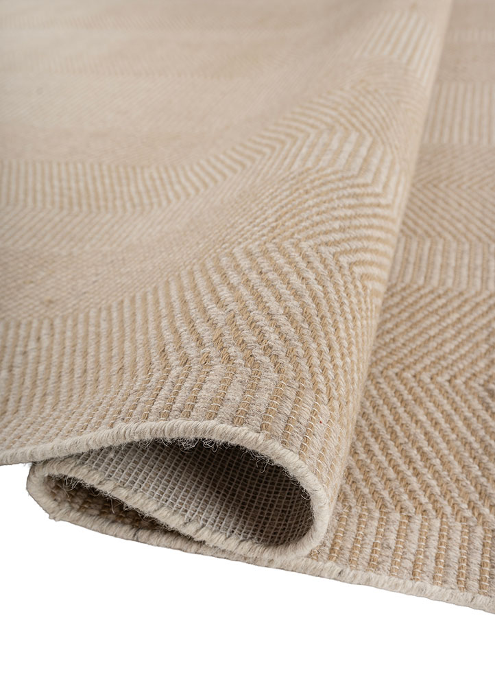 aprezo ivory wool flat weaves Rug - FloorShot