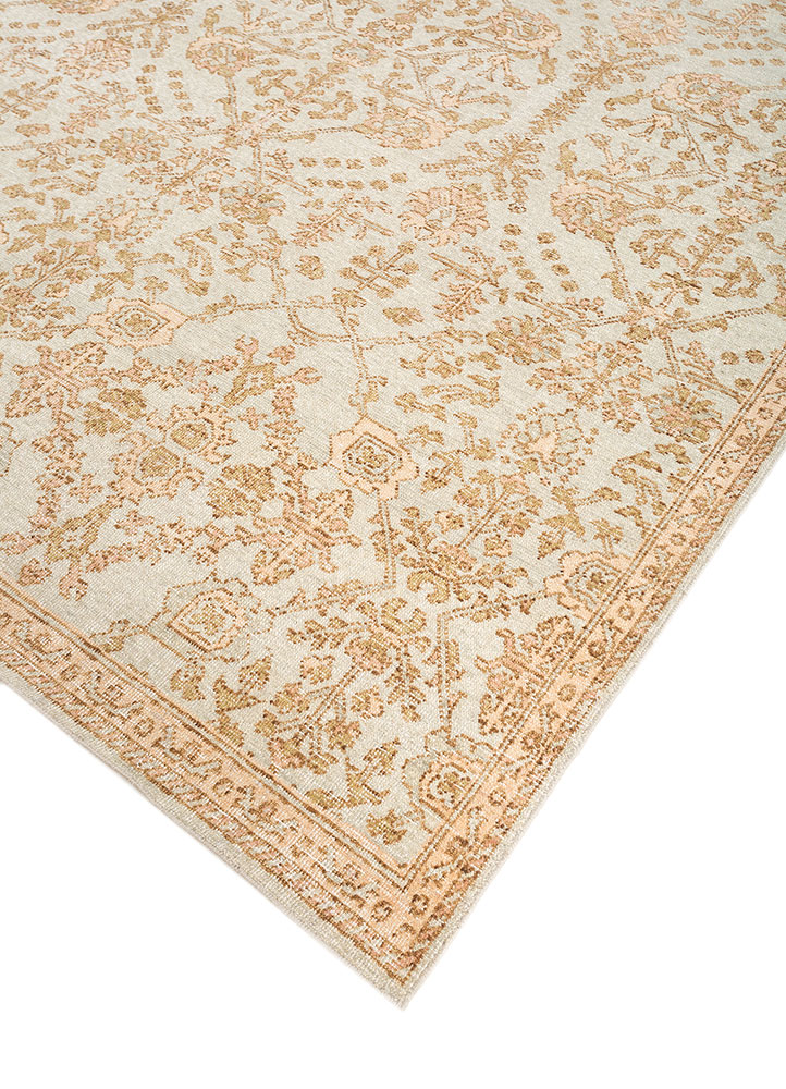 erbe blue wool hand knotted Rug - FloorShot