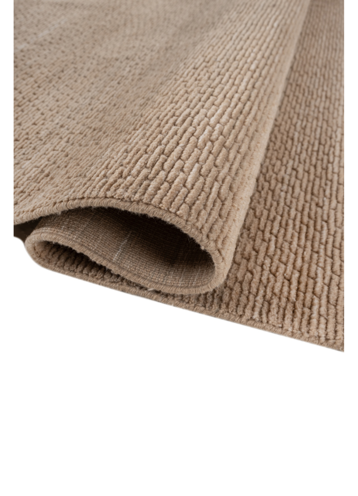 basis red and orange polyester hand loom Rug - FloorShot