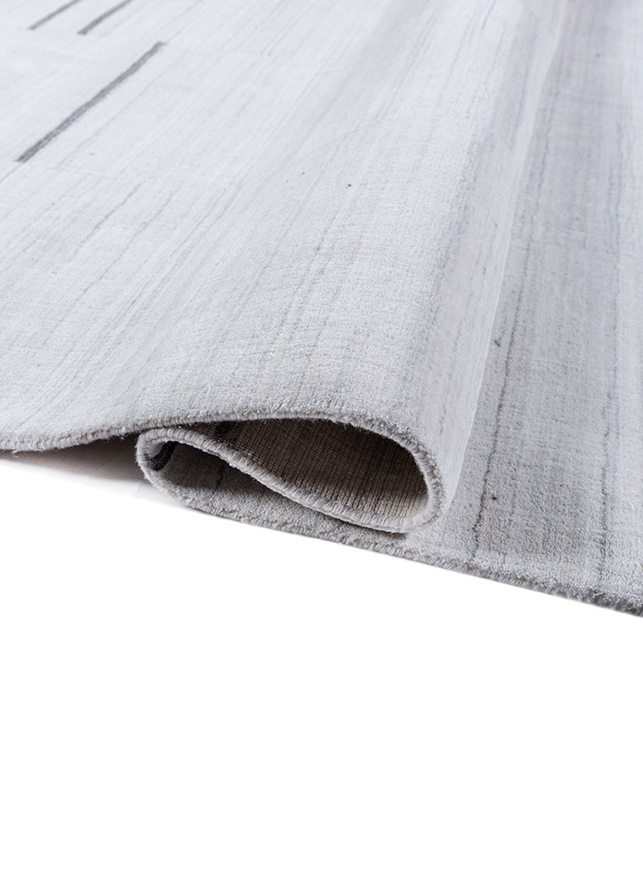 saga ivory polyester hand loom Rug - FloorShot