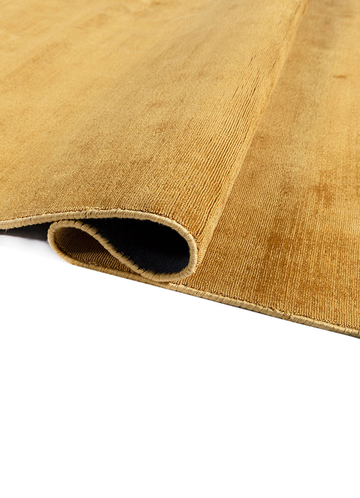 basis gold viscose hand loom Rug - FloorShot