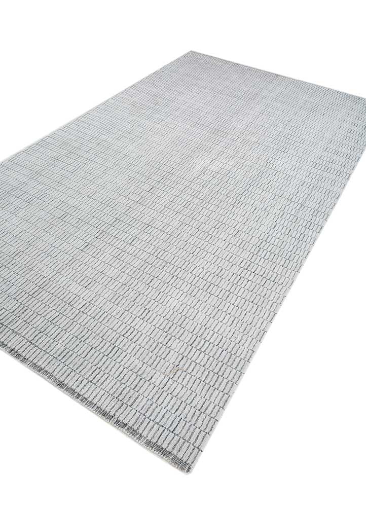 saga ivory wool hand loom Rug - FloorShot