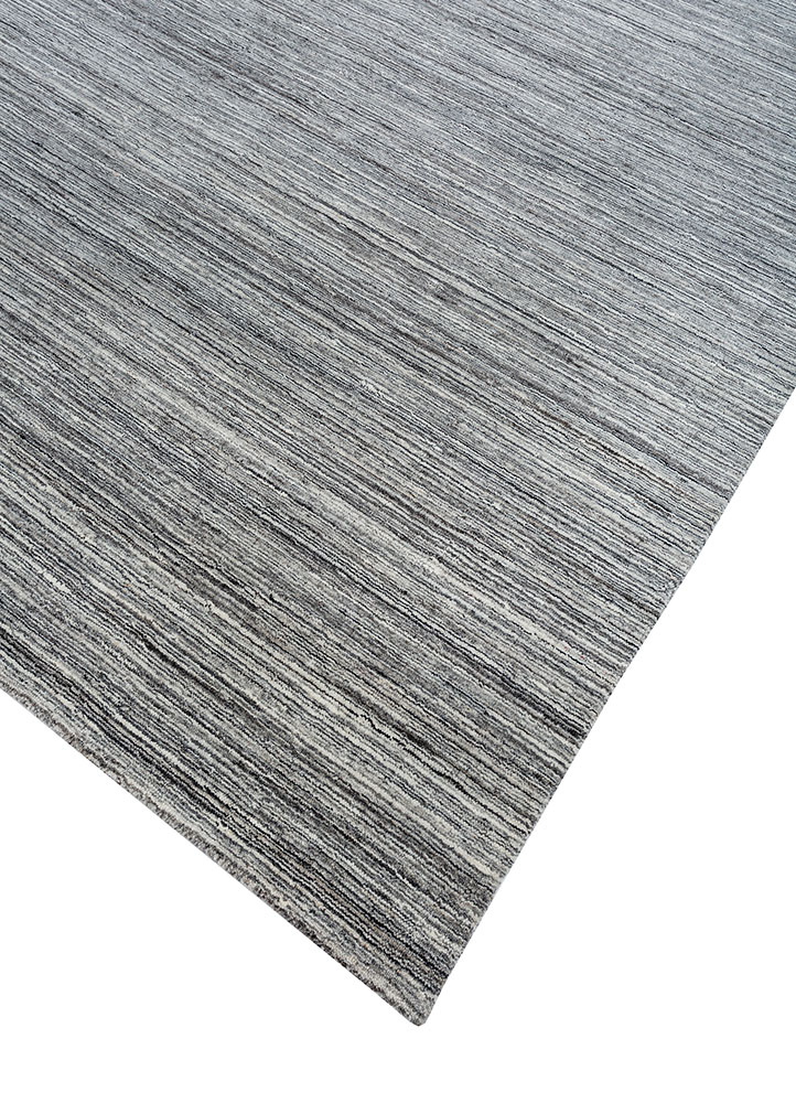 saga ivory wool hand loom Rug - FloorShot