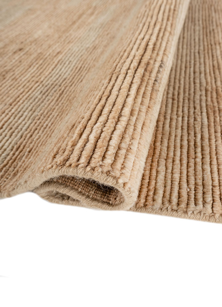 basis red and orange wool hand loom Rug - FloorShot
