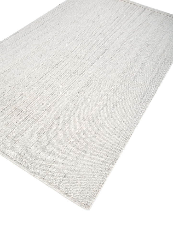saga blue wool hand loom Rug - FloorShot