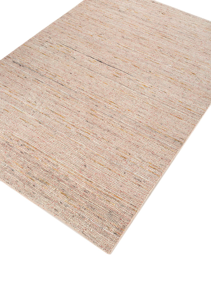 tesoro red and orange wool and viscose hand loom Rug - FloorShot
