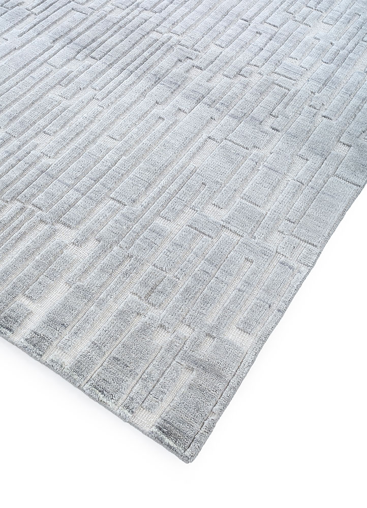 manifest ivory wool hand knotted Rug - FloorShot