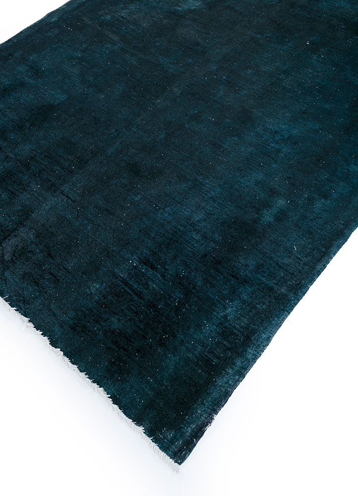 lacuna grey and black wool hand knotted Rug - FloorShot